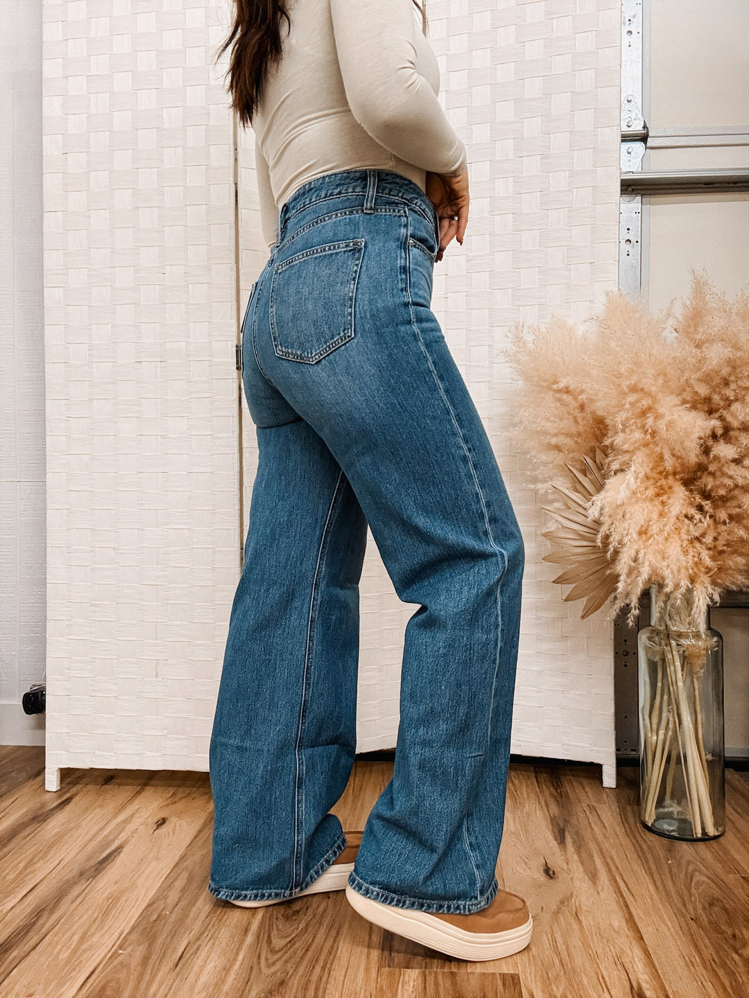 Zenana: Modern Wide Leg Jean