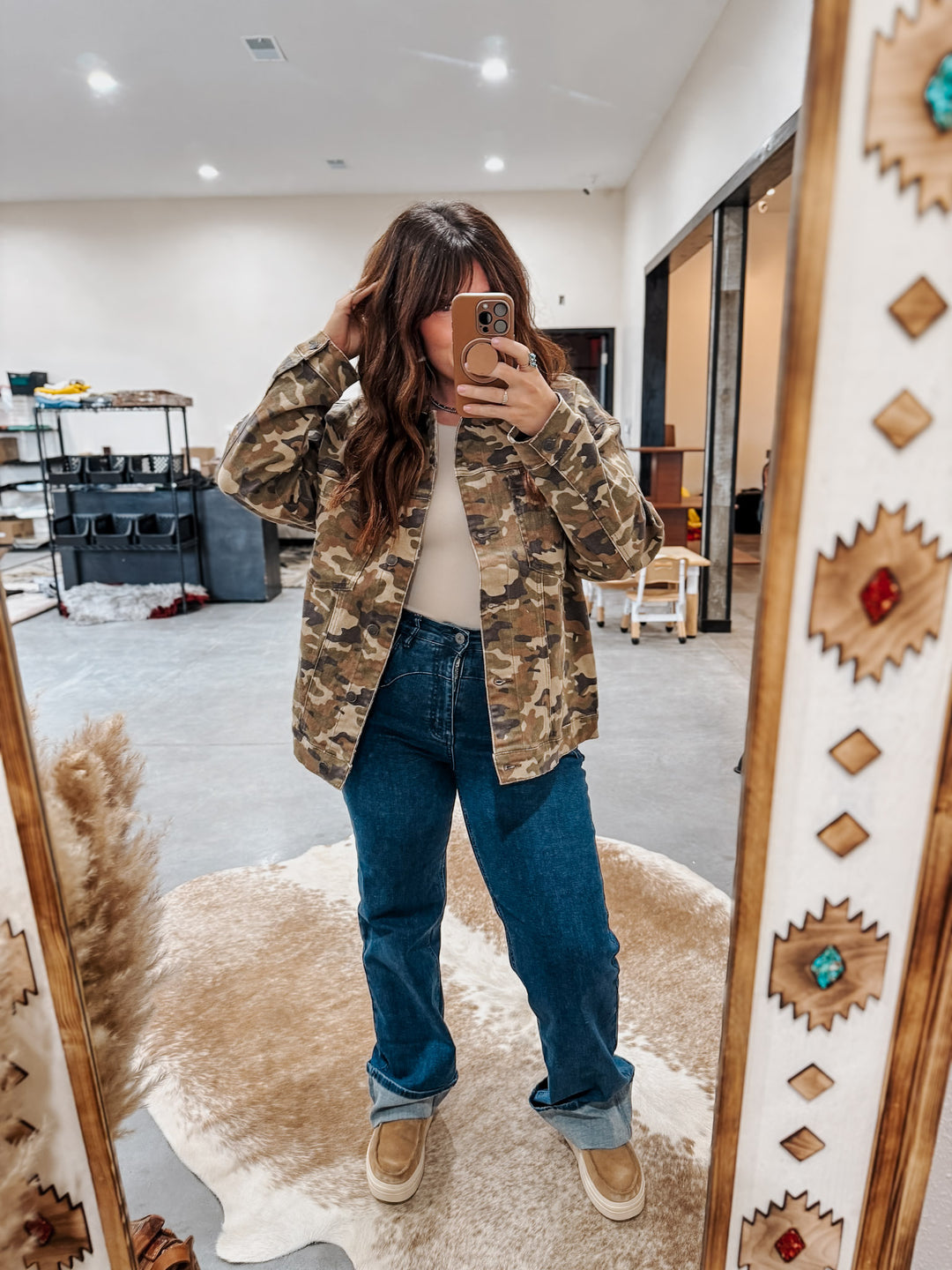 Camo Oversized Jacket