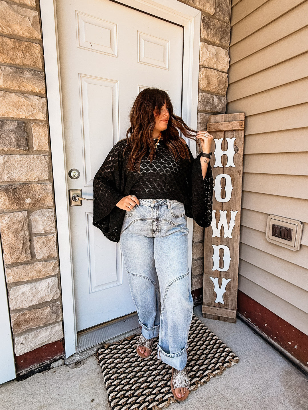 Pistol Pocket Barrel Jeans