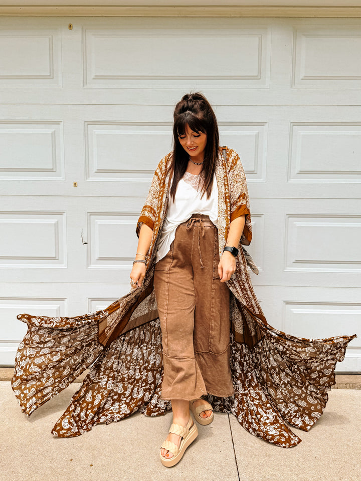 Lost Girl Kimono: Rust