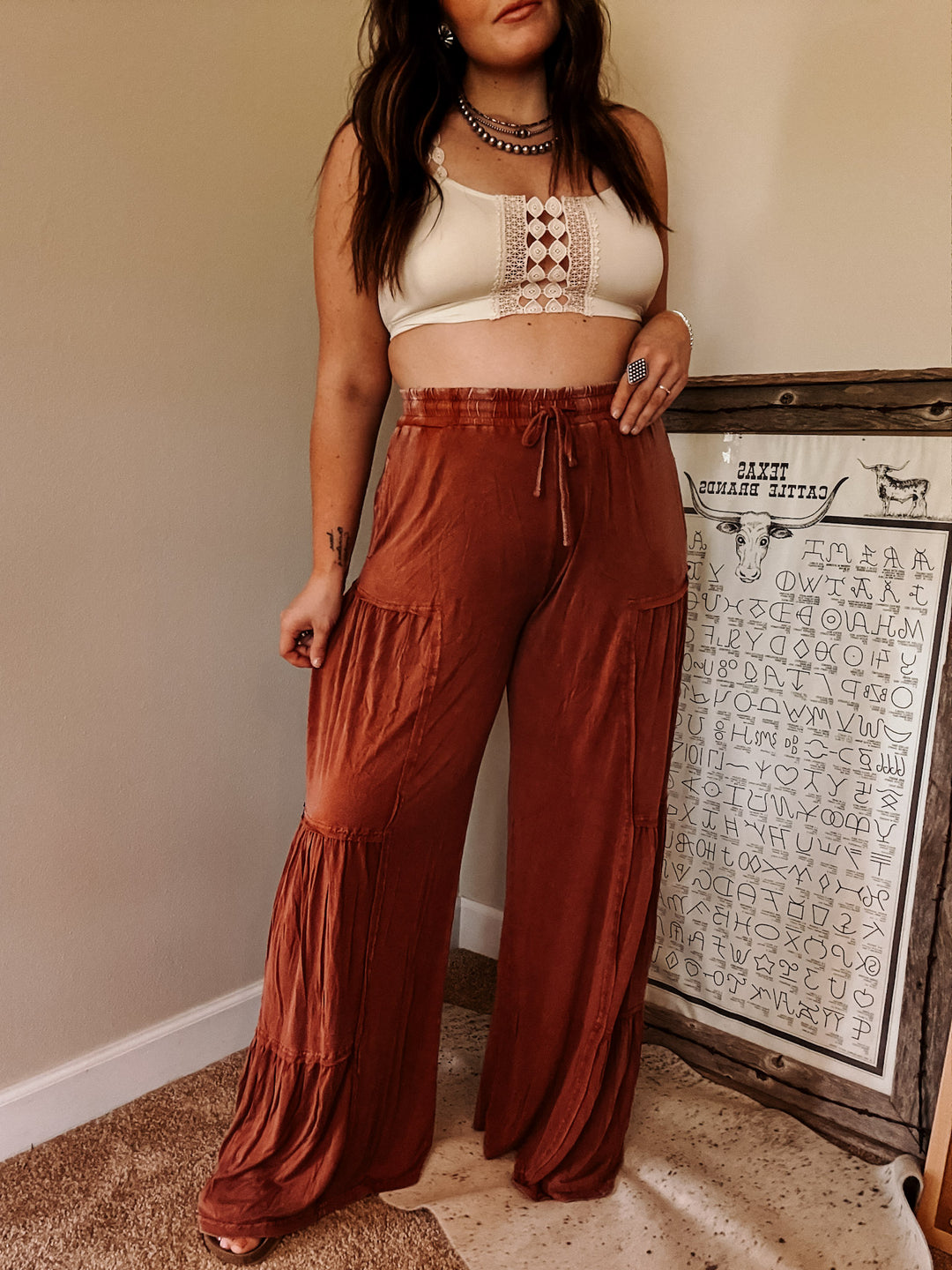 Sienna Tiered Wide Leg Pants