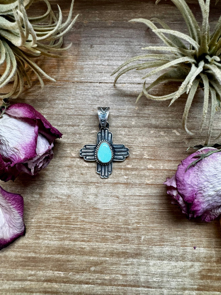 Zia Golden Hills Pendant – K. Billah – Fits 8mm