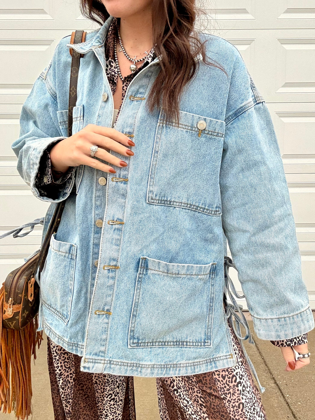 Lily of the Valley Denim Jacket