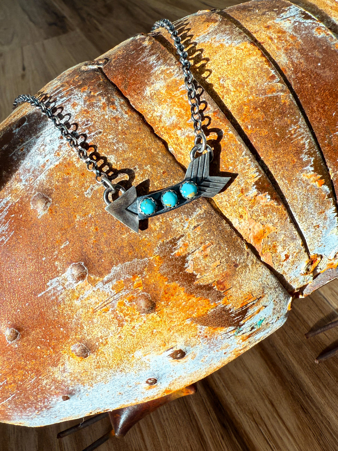 Follow Your Arrow Turquoise Necklace