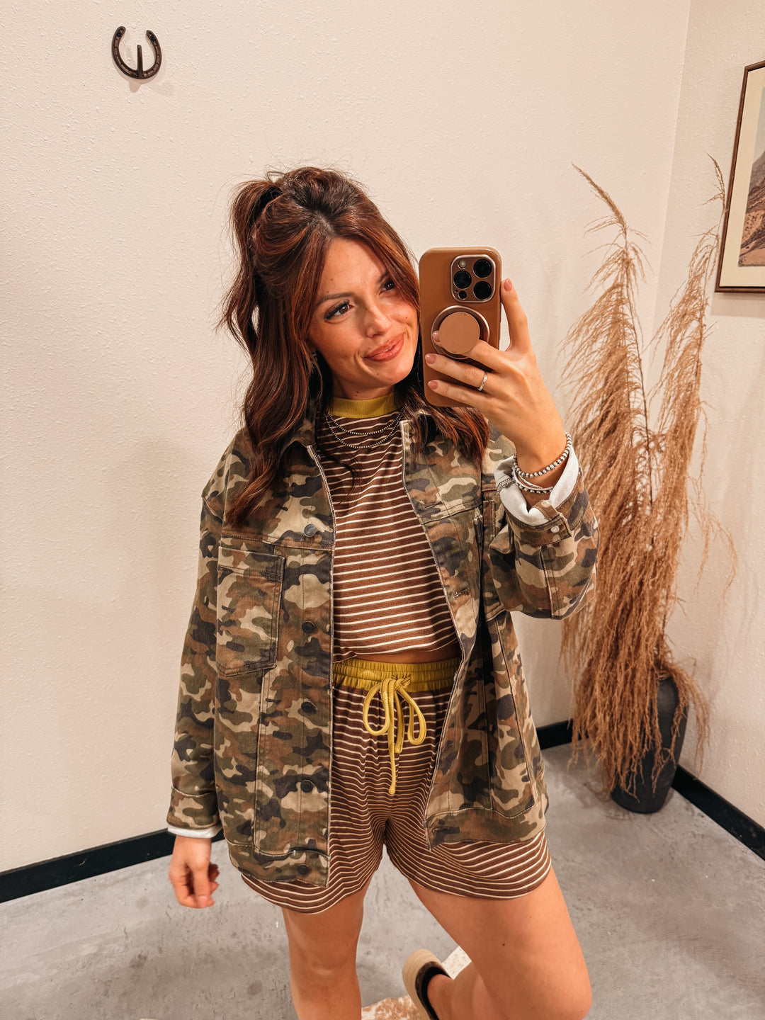 Camo Oversized Jacket