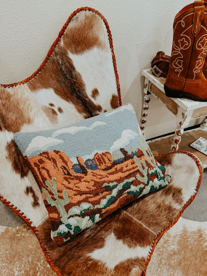 Desert Scene Pillow