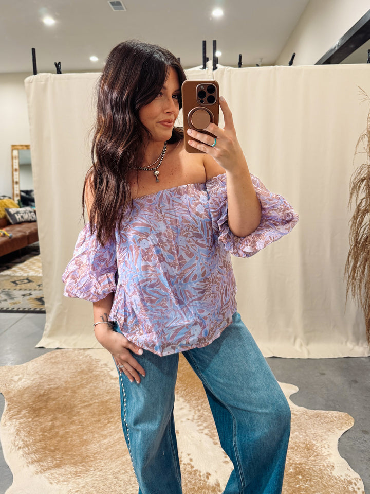 Lilac Lavender Top