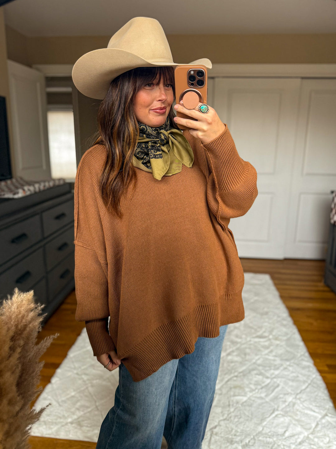 Desert Sweater: Deep Camel