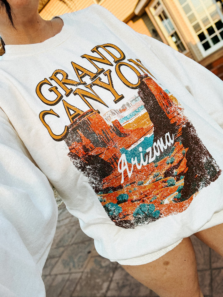 Grand Canyon Oversized Crewneck