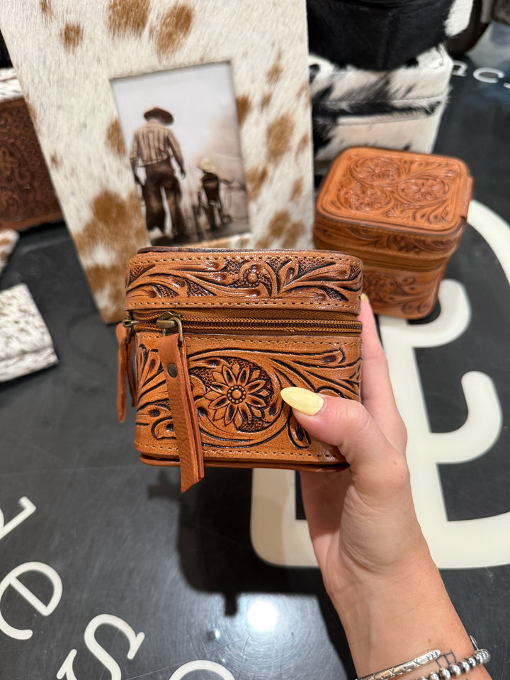 Lil Tooled Jewelry Box