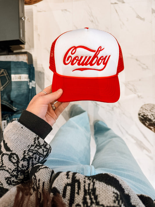 Coke Cowboy Trucker Hat