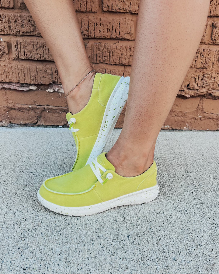 Ariat: Hilo Electric Lime Shoes