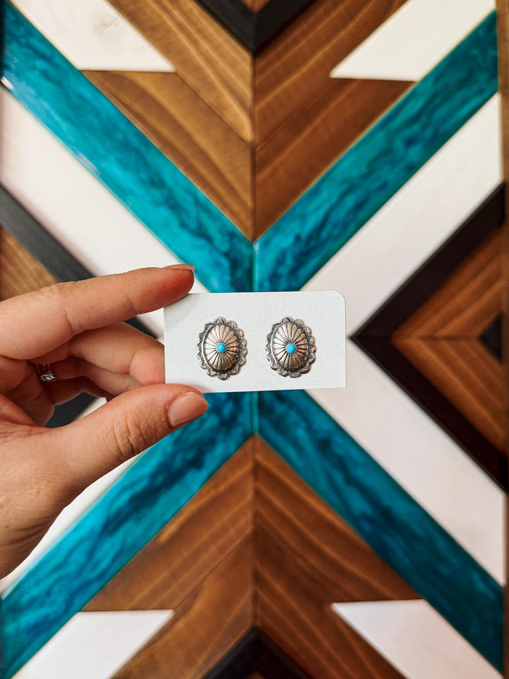 Clarity Concho Earrings