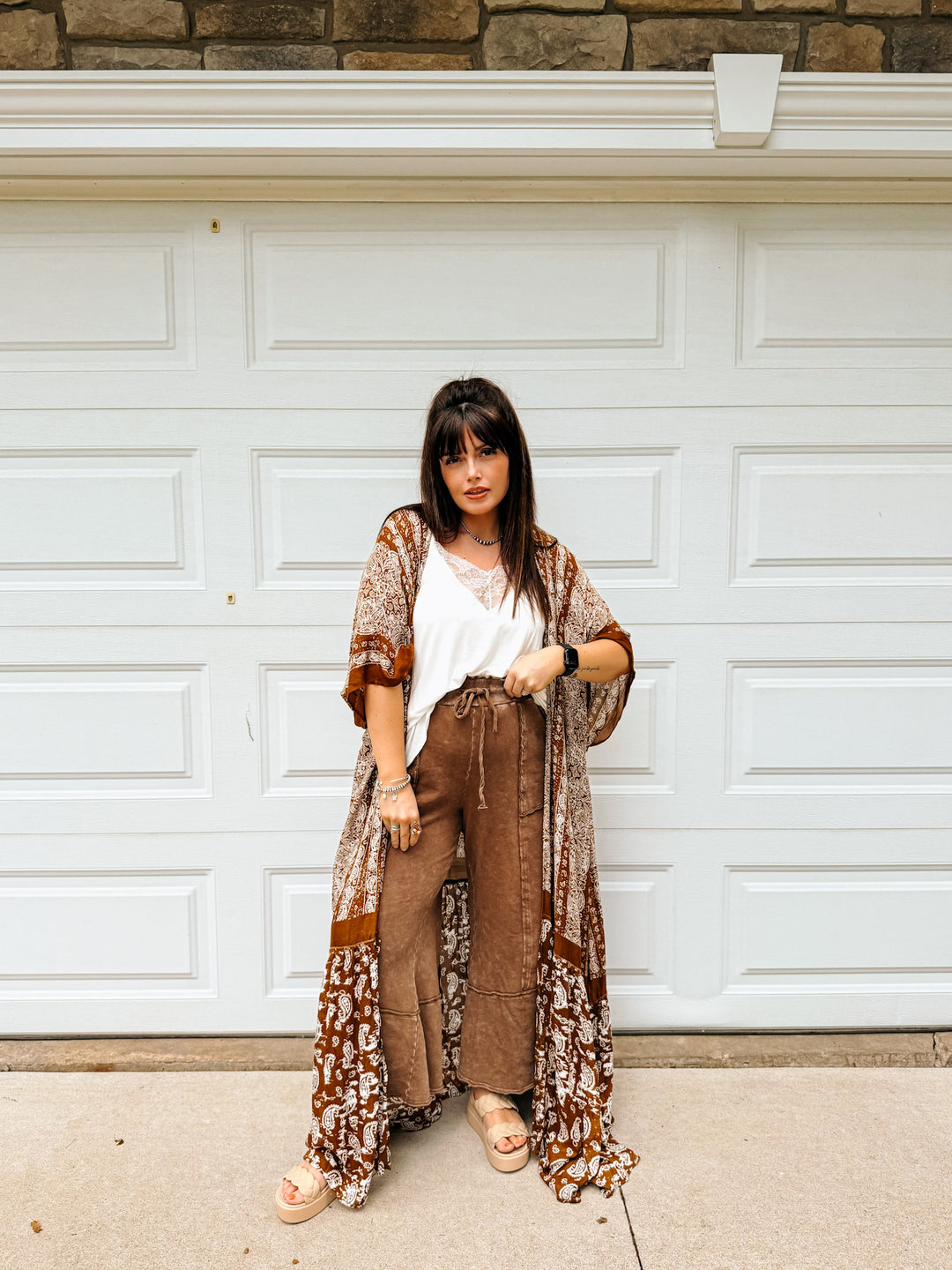 Lost Girl Kimono: Rust