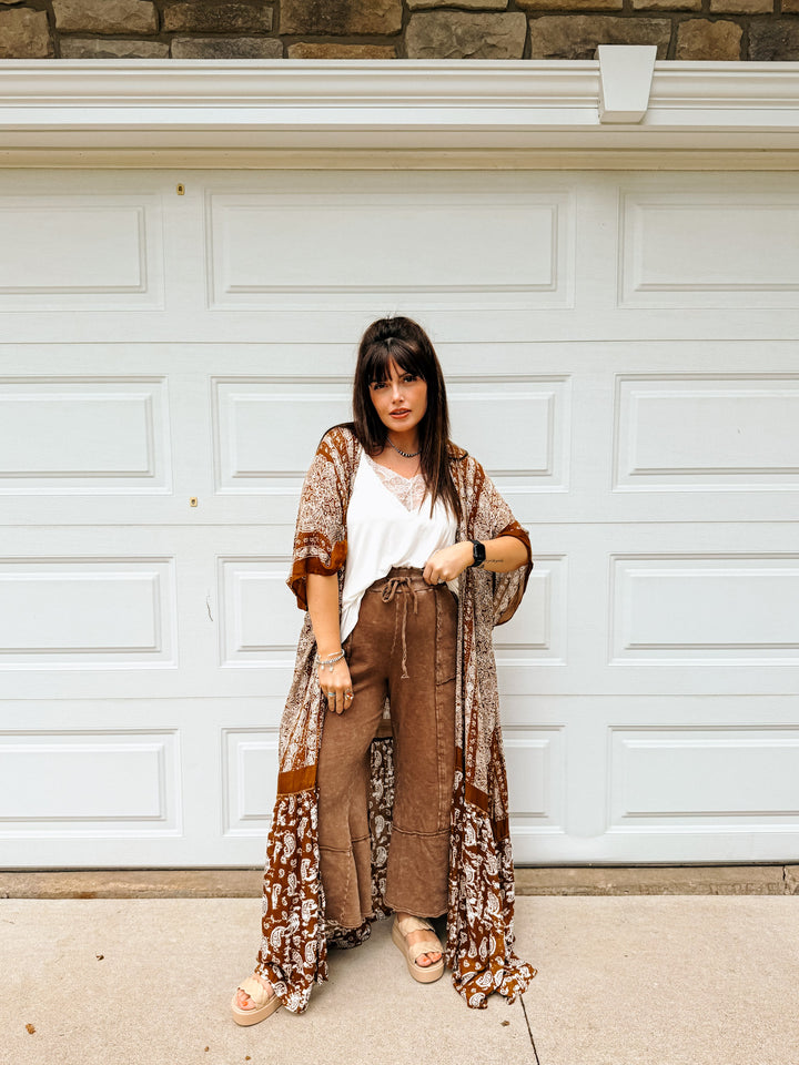 Lost Girl Kimono: Rust