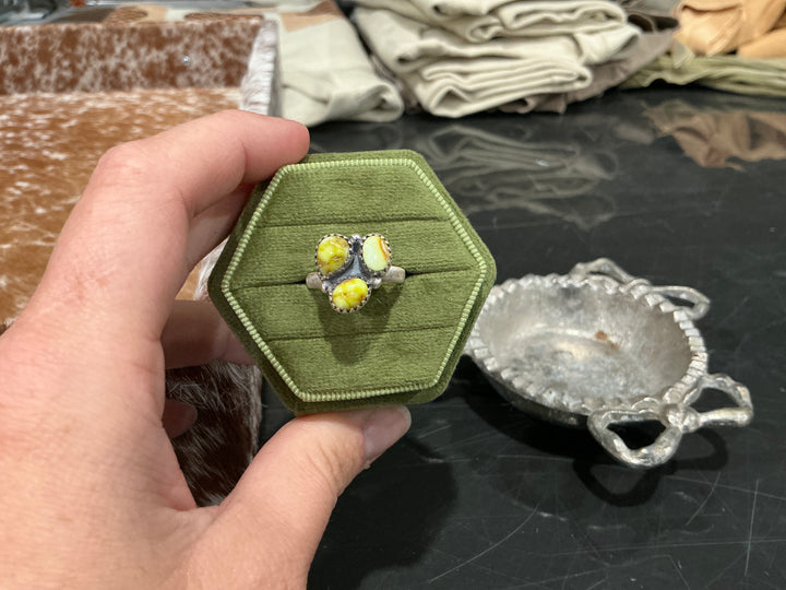 Palomino Cluster Ring - Adjustable