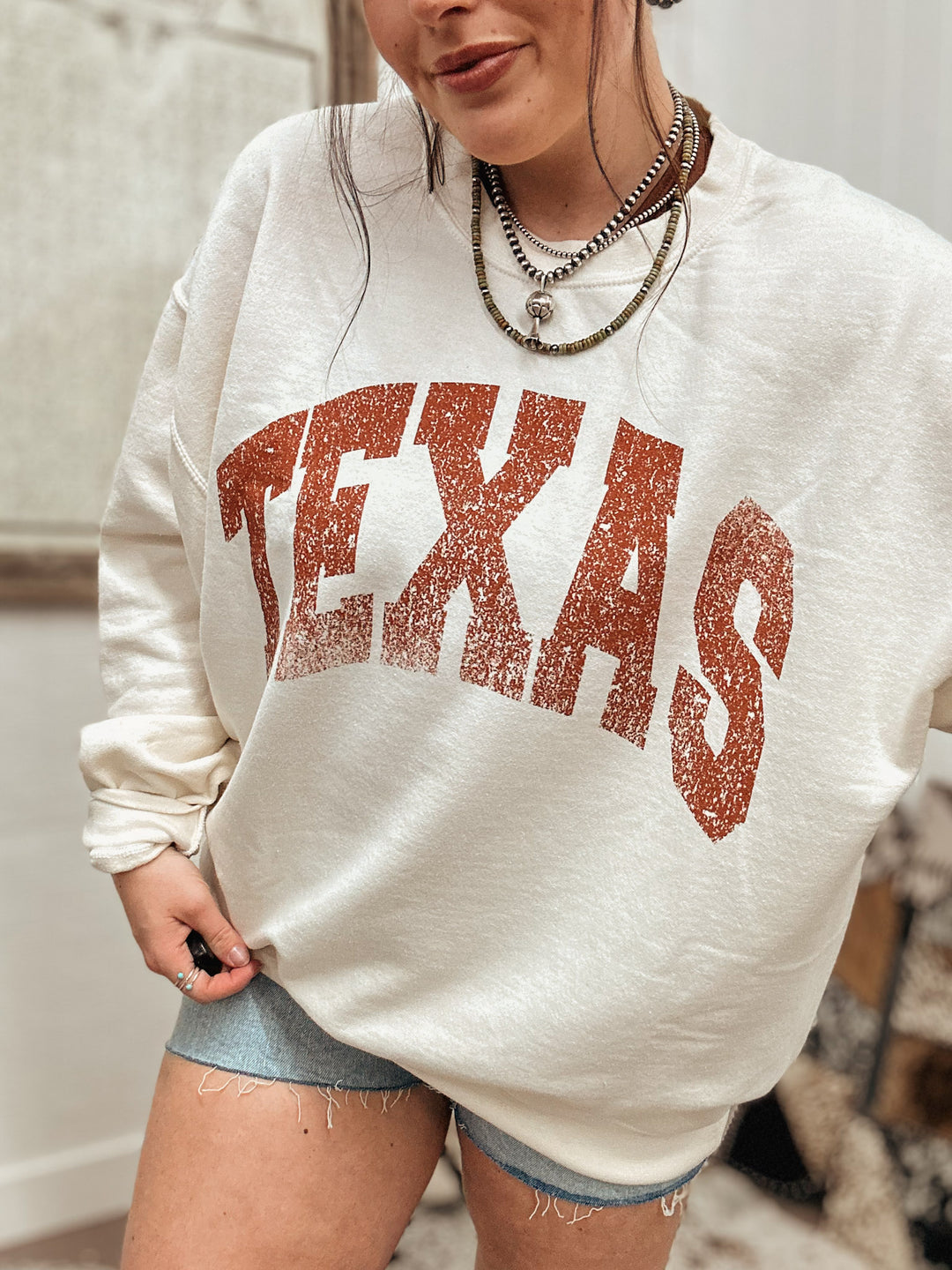 TX Oversized Crewneck