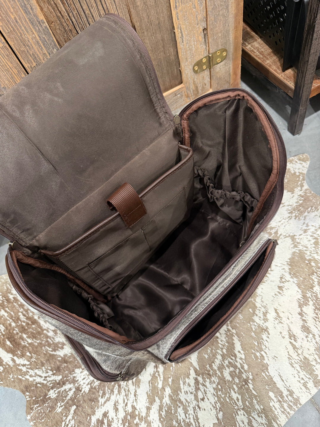 Cowhide Backpack #1