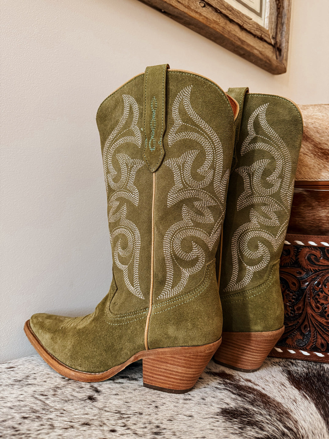 Buck & Brana Tessa Boot: Olive