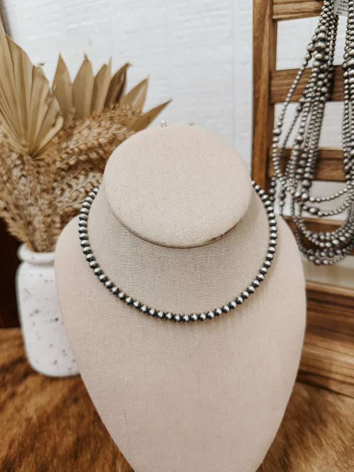 5mm 14” Navajo Pearl Necklace