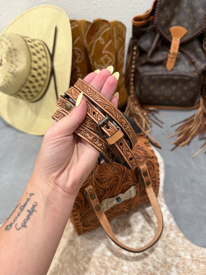 Silver Bow Mini Speedy Purse
