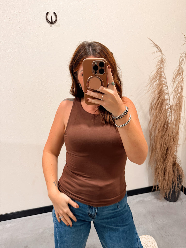 Core Smooth Tank: CoCoa