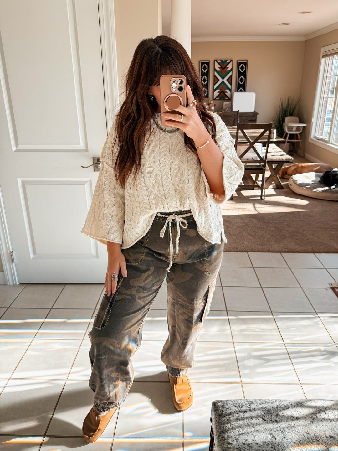 POL Cozy Cable Sweater