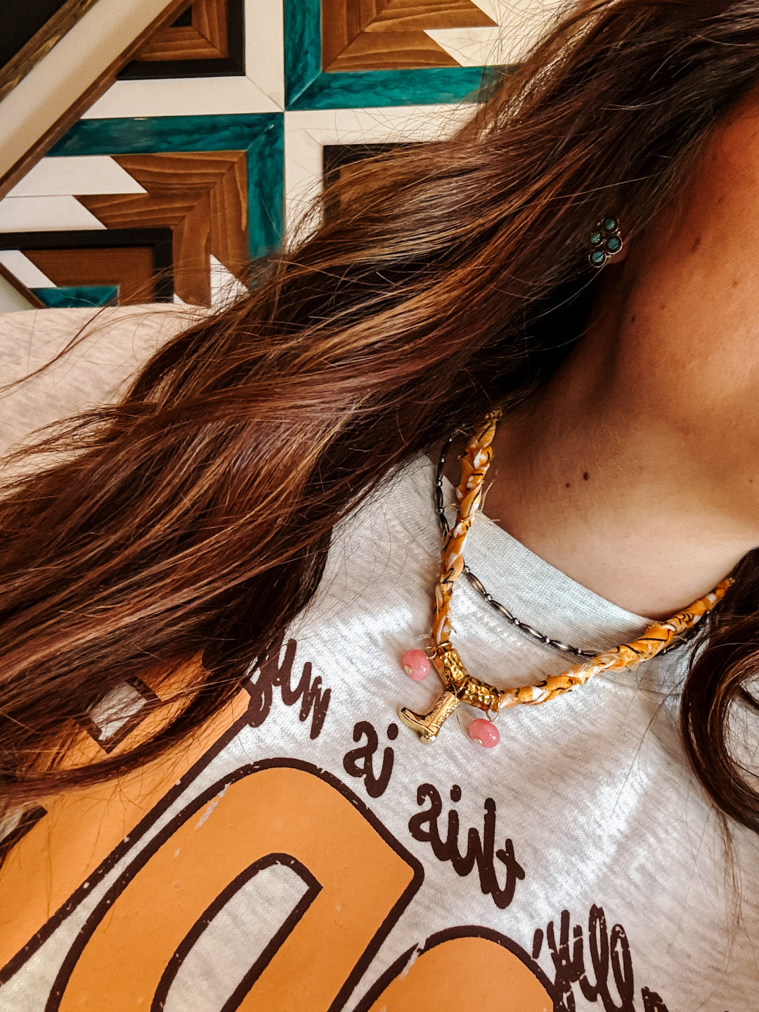 The Boot Bandana Necklace