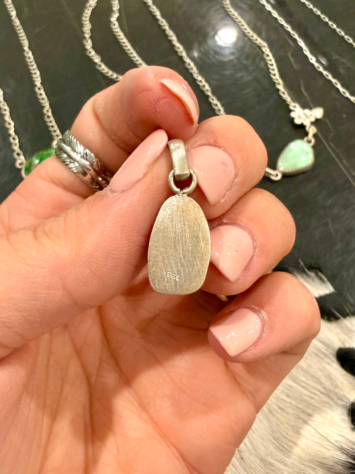 Turquoise Dainty Pendant #9