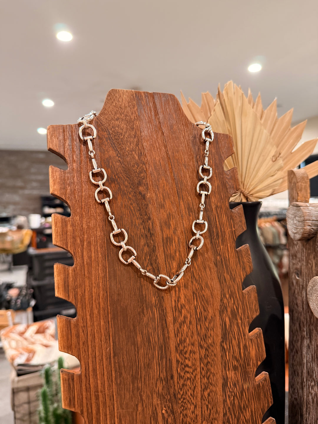 Snaffle Bit Link Necklace