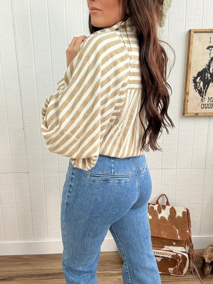 Corral Striped Top