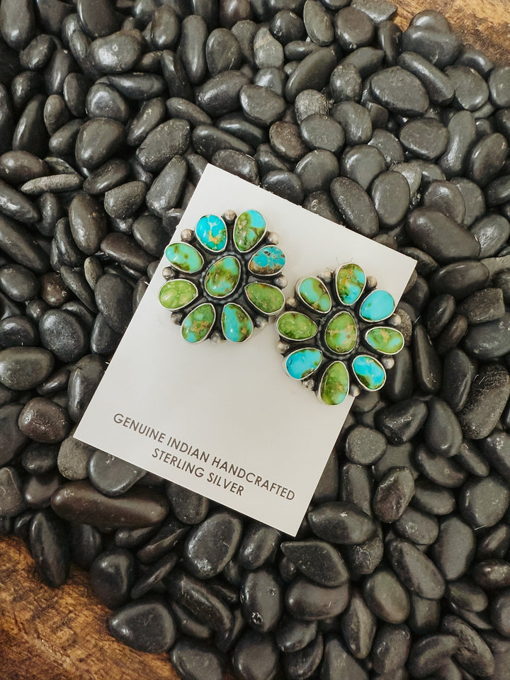 Sonoran Gold Cluster Earrings #2