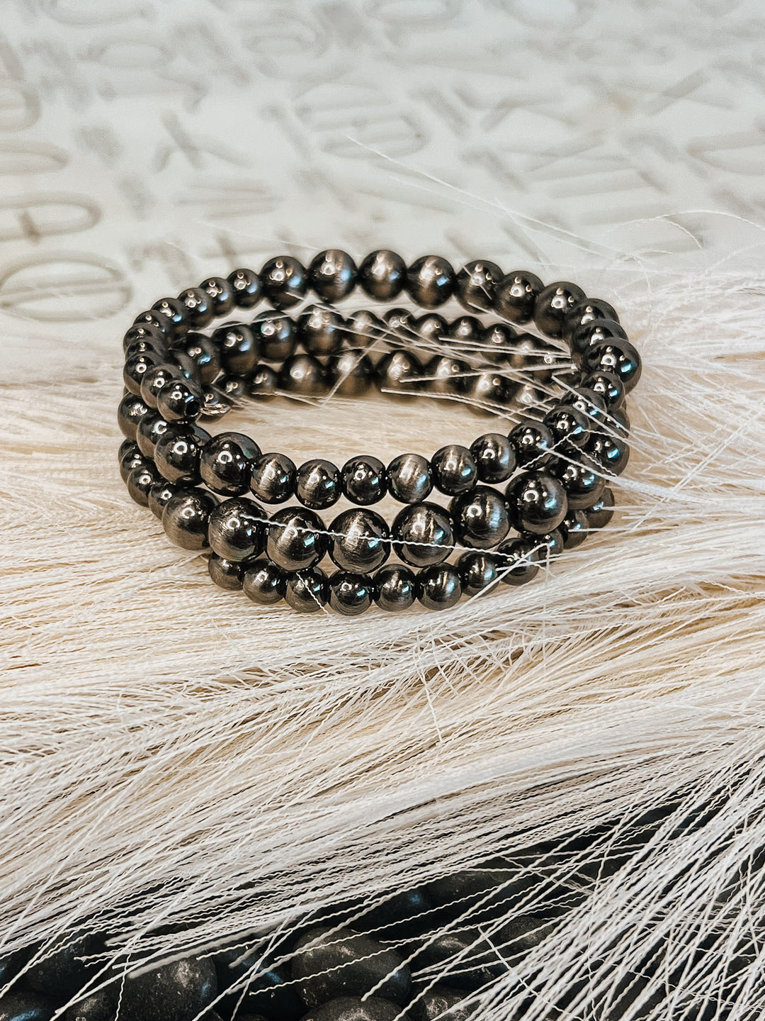 Gilson Navajo Pearl Wrap Bracelet