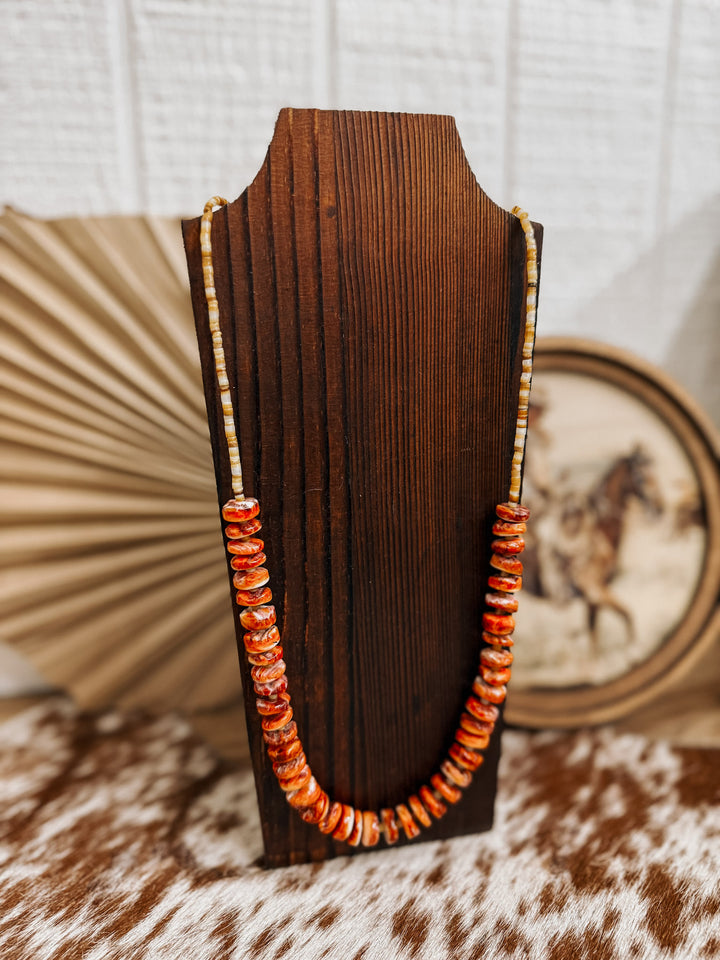 Tango Spiney Slab Necklace
