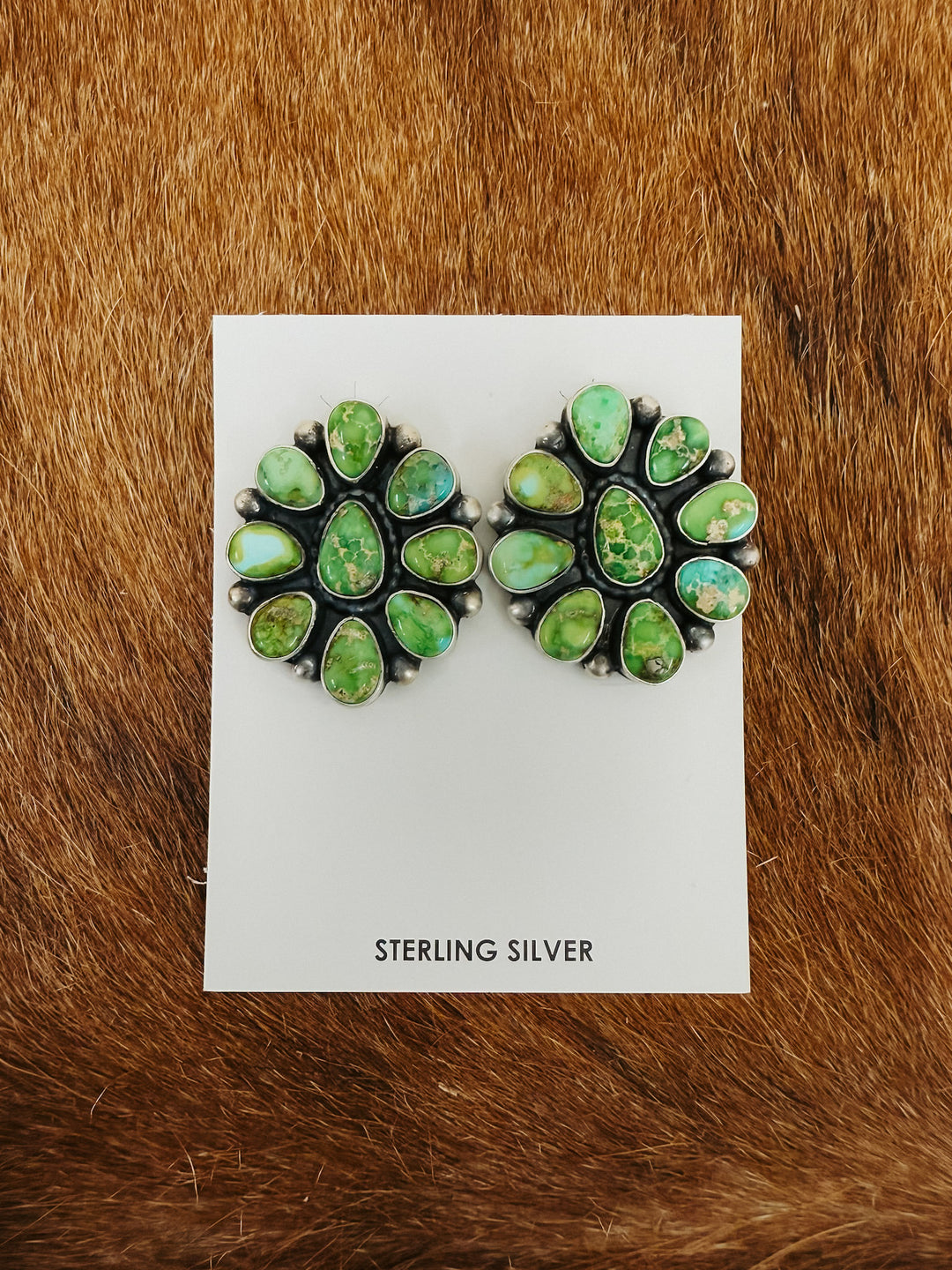 Sonoran Gold Cluster Earrings #1