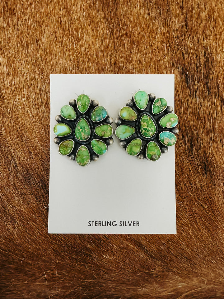 Sonoran Gold Cluster Earrings #1