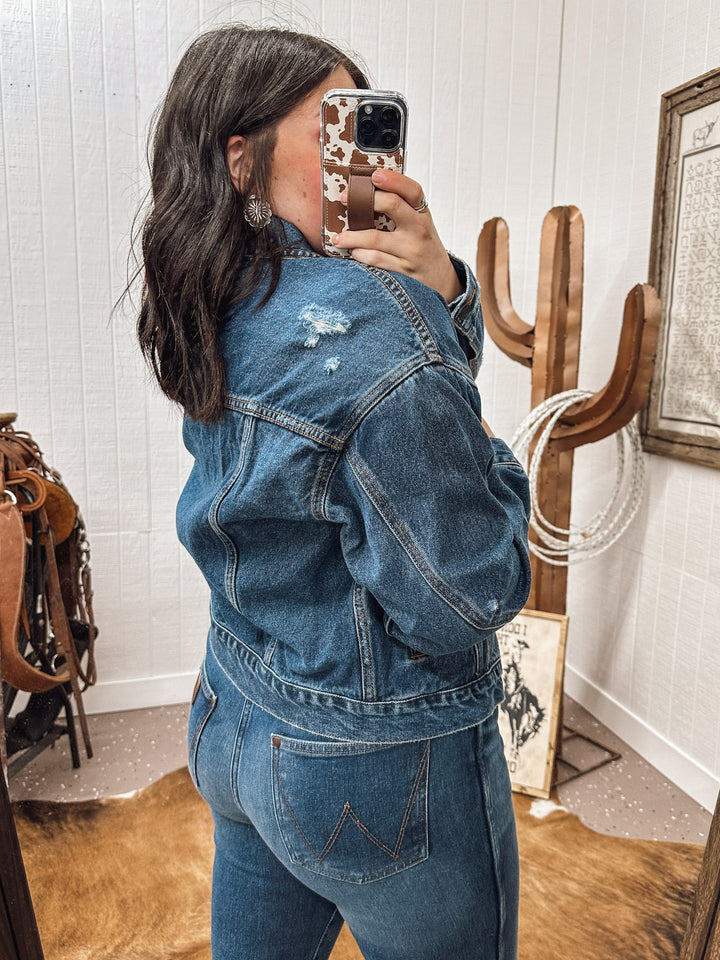 Keep on Truckin' Denim Jacket