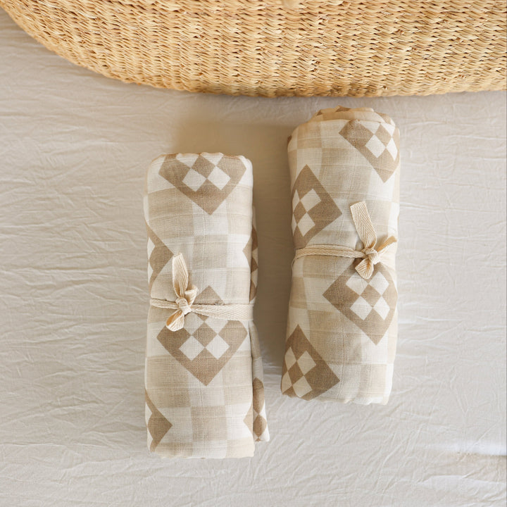 Muslin Swaddle | Cottage Quilt