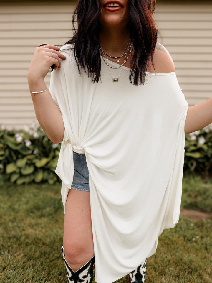 Coasta Tunic: White