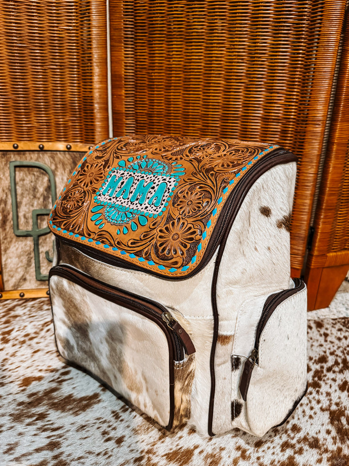MAMA Cowhide Backpack
