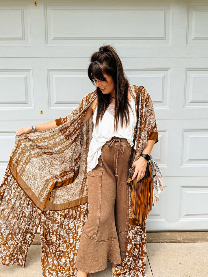 Lost Girl Kimono: Rust
