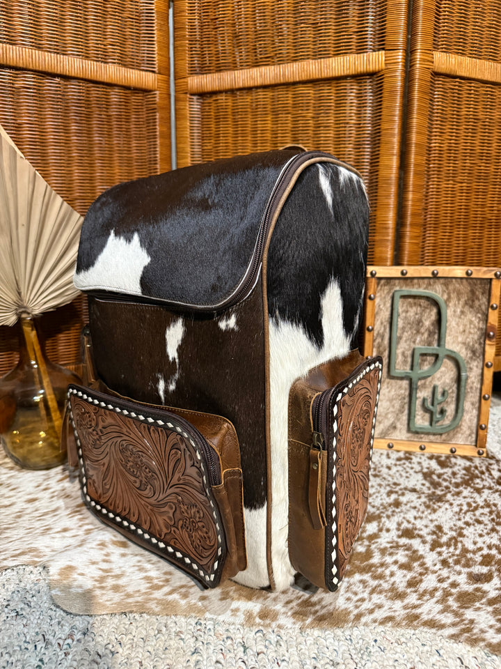 Evangeline Cowhide Backpack #95