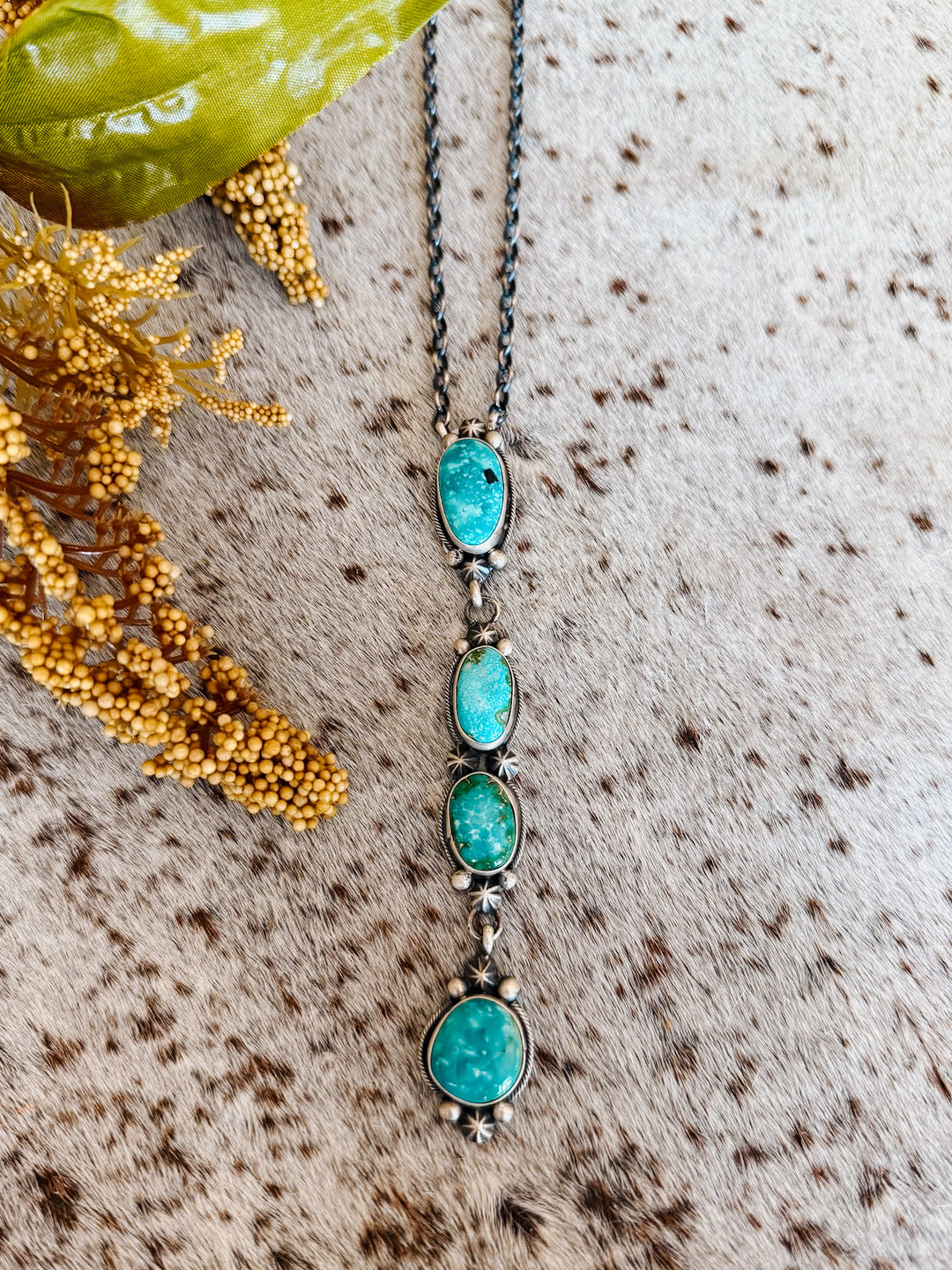 Sonoran Gold Lariat Necklace #2
