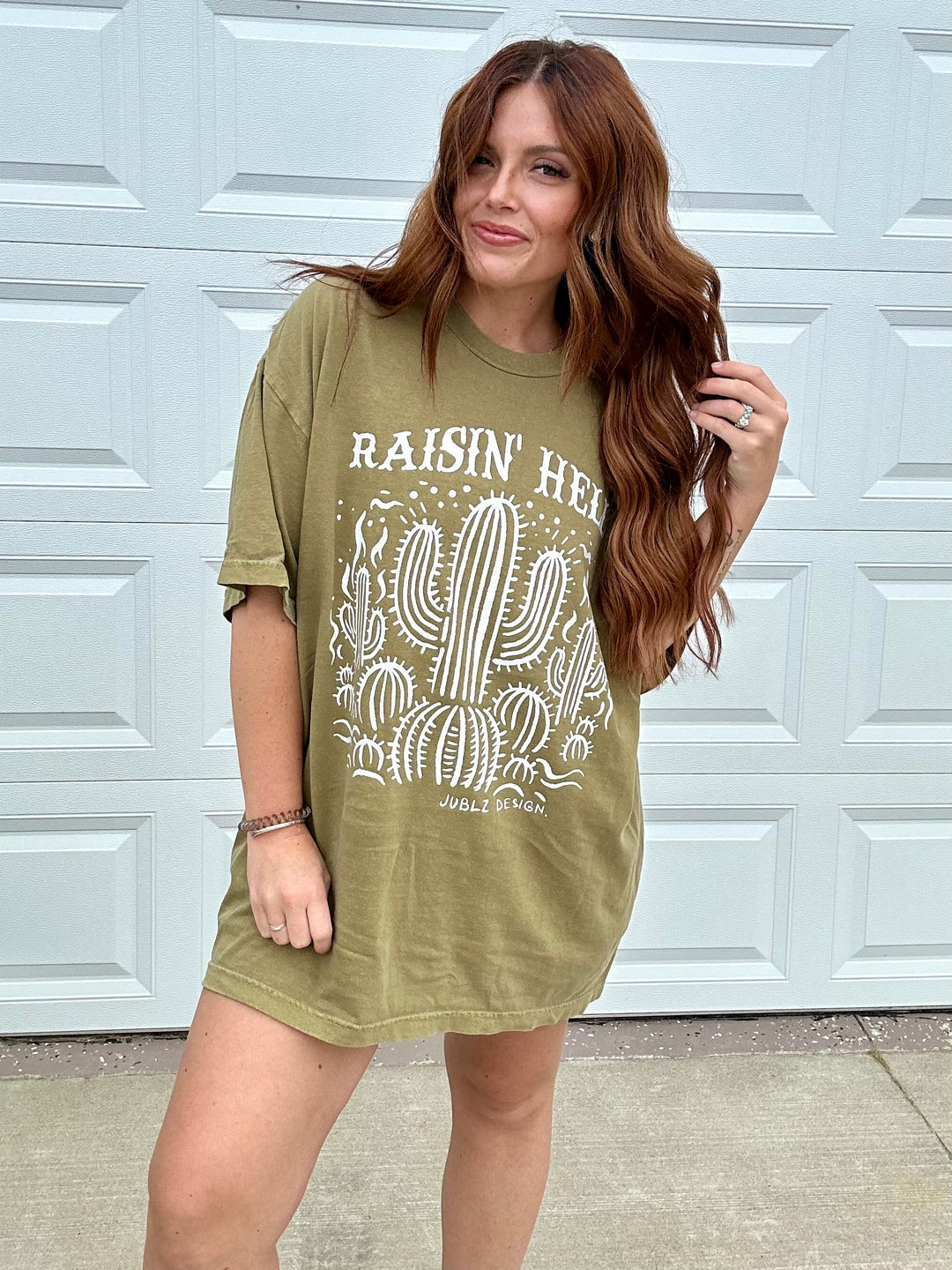 Raisin’ Hell Oversized Tee