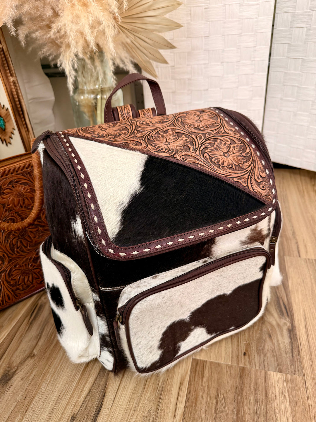 Rylan Cowhide Backpack