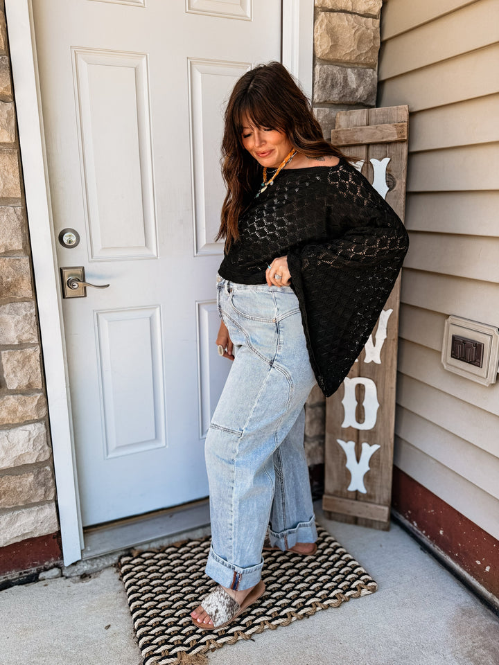 Pistol Pocket Barrel Jeans