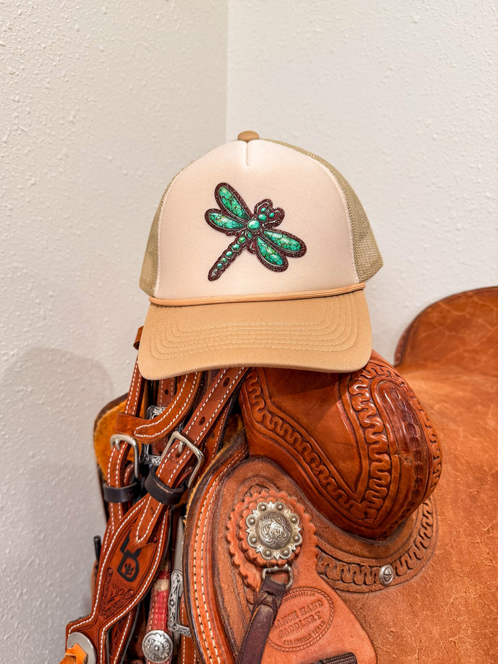 Copper Dragonfly Trucker Hat