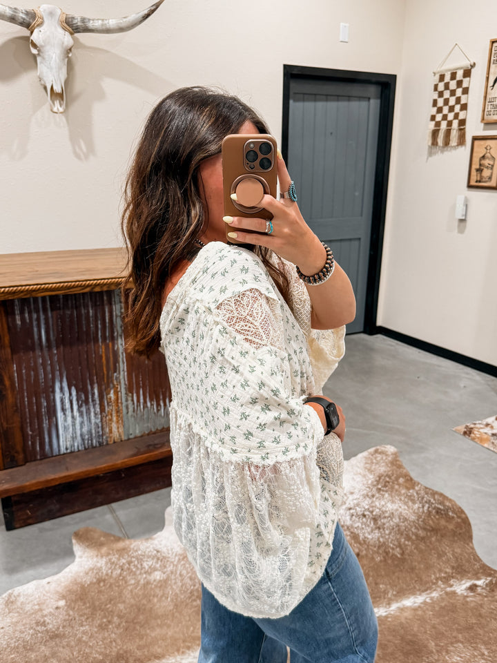 POL Salt & Sage Top