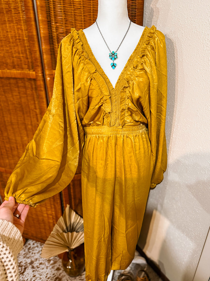 Gold Rush Jumpsuit