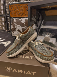 Ariat: Hilo Vintage Turquoise Floral Emboss